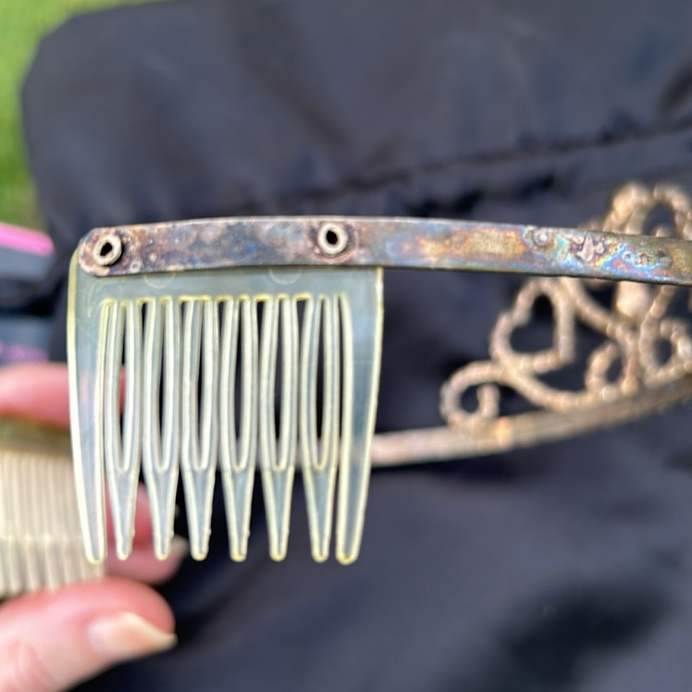 👑RARE HTF Vintage Victorias Secret “Miss Sexy Little Thing” Tiara w/Satin Bag - Picture 13 of 16